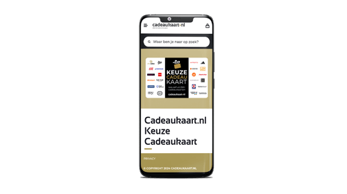Digitale zakelijke cadeaukaarten
